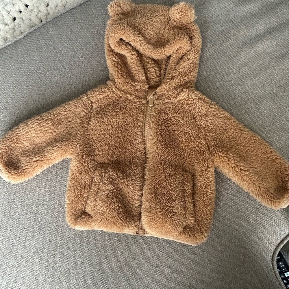 Old Navy Tan Fleece Hoodie
